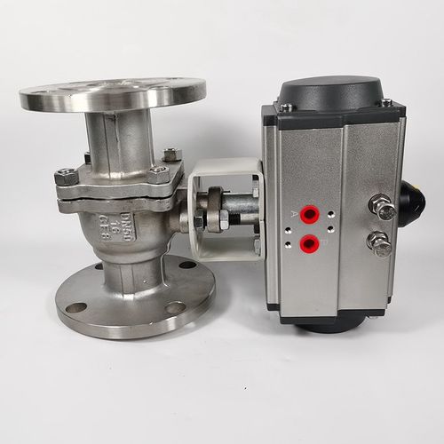 气动法兰球阀Q641F-16P/C不锈钢铸钢高温蒸汽快速切断阀门DN25 50