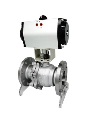 气动球阀Q641F-16P 不锈钢四氟PPL高温蒸汽DN25 40 50 65 80 100