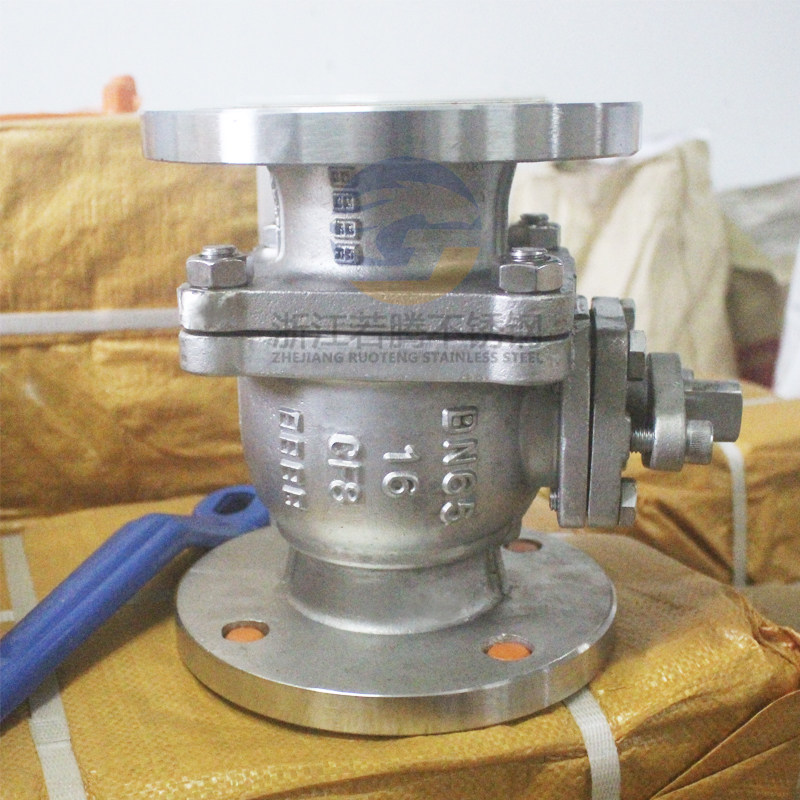 304/316L不锈钢衬四氟球阀Q41F46-16P/RL耐酸碱腐蚀手动法兰衬氟