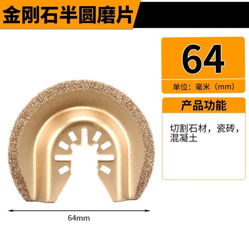 通用万用宝锯片开口型快卸锯片多功能修边机家用木工金属厨卫打磨