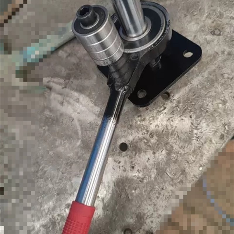 手动扁铁折弯机i铜排折弯器钢板铜板铁丝铜条直角90度折弯工具设