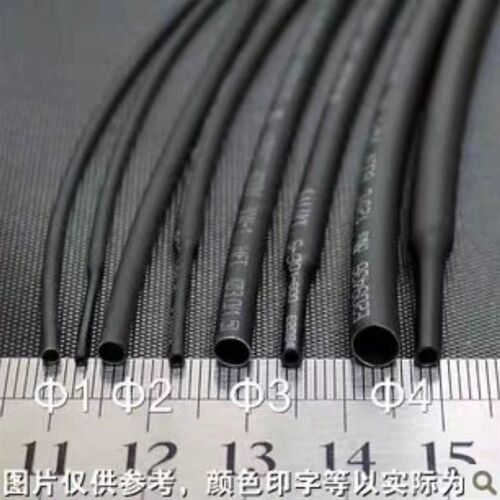 散装零卖热缩管绝缘耐磨电缆电线铜排母排保护套管 10米/扎 黑色