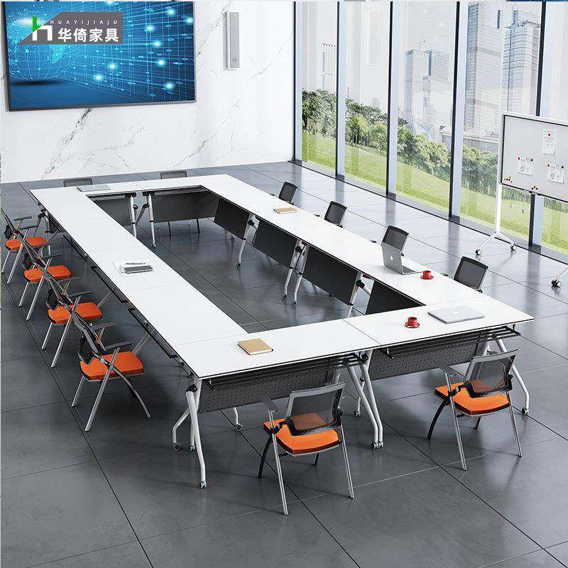 折叠会议桌培训桌椅组合可移动书桌拼接职员办公学生课桌长条桌,商业/办公家具,办公电脑桌,淘宝优惠券,粉丝福利购,淘宝优惠卷