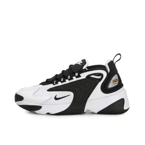 Nike Zoom 2K Air中帮气垫通勤跑步鞋女款黑白熊猫AO0354-100[WF]