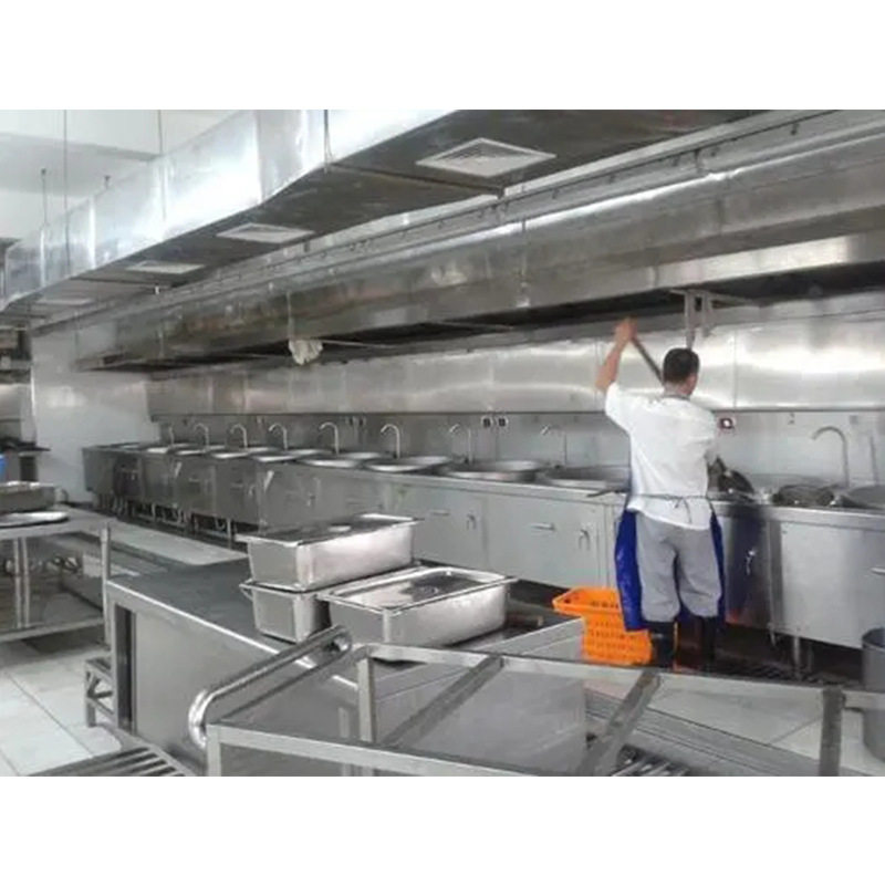 304酒店厨房设备不锈钢板材后厨设备招标厨房工程上海商用炉灶具