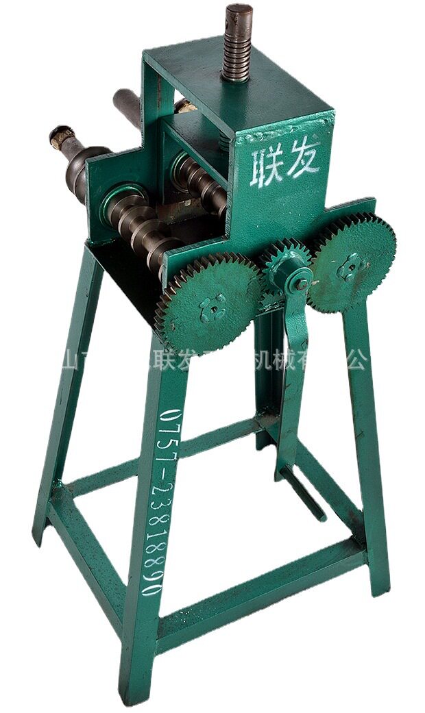 CA-077手动弯管机弯圆机滚圆机滚弯机立式弯管机(长轴)