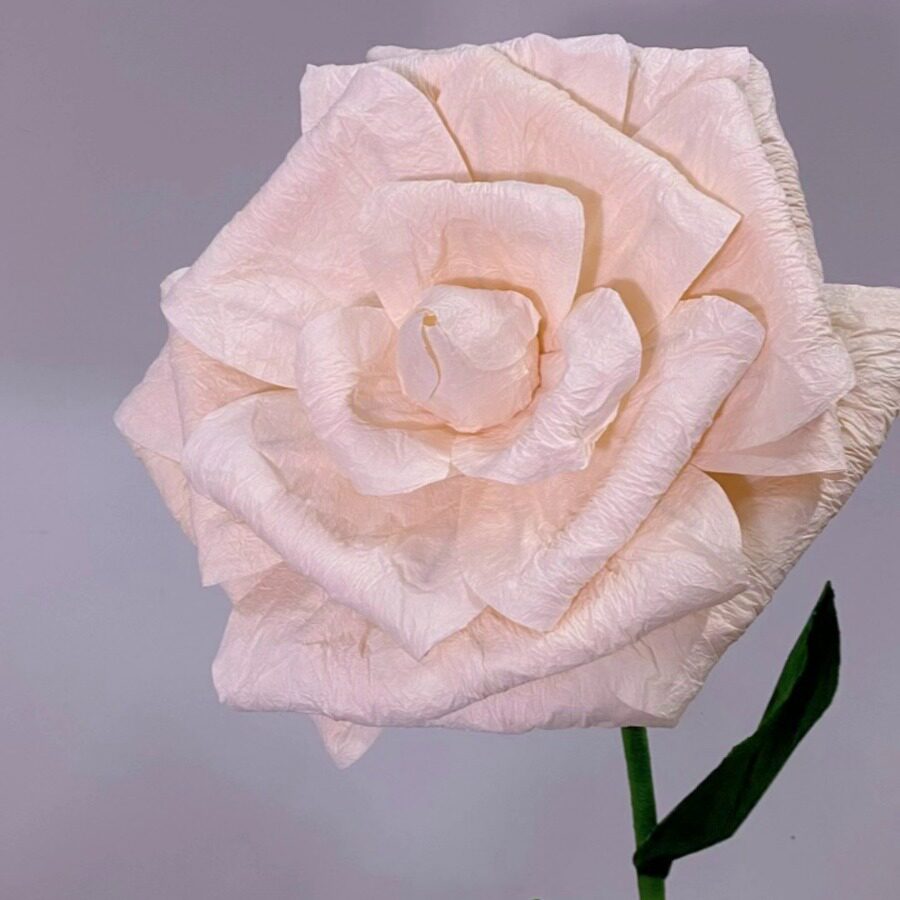 大型玫瑰仿真花EVA防水耐晒玫瑰花室外装饰花玫瑰纸艺花拍照玫瑰