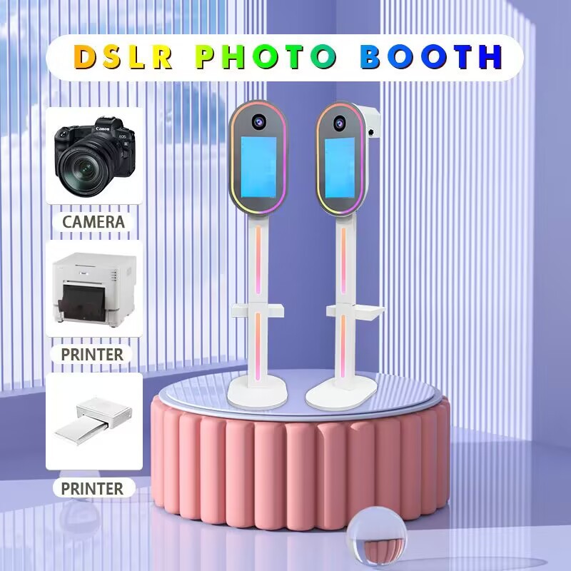 智能15.6寸DSLR拍照机photobooth千层镜机室内派对相机智能拍照机