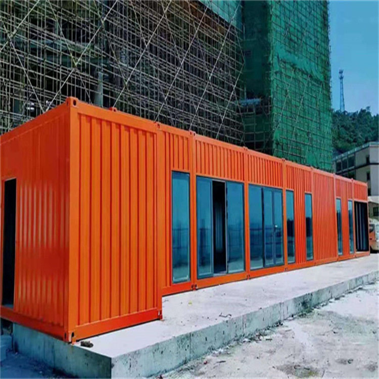黑龙江省移动集装箱厂房 集装箱创意园 房车营地 双层集装箱