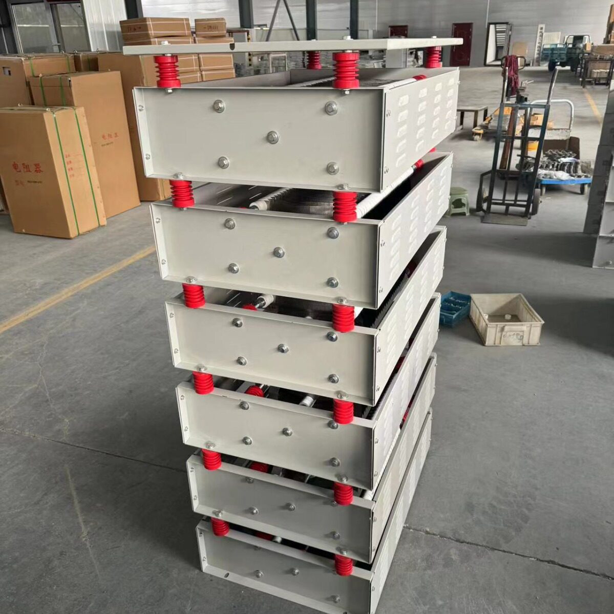 鲁杯中性点接地电阻器10KV-400A-10S可配置加热器 温湿度控制器等