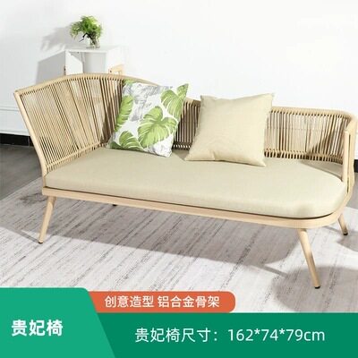 沙发椅躺椅小户型轻奢贵妃椅子家用阳台客厅贵妃榻北欧休闲懒人