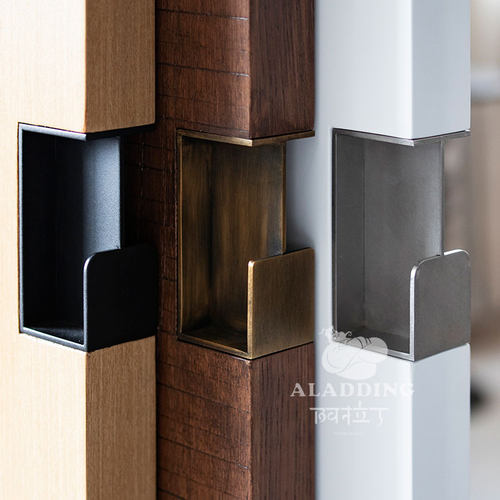 9C隐形拉手嵌入式移门隐藏式柜门推拉门衣柜内嵌式把手隐形门暗拉