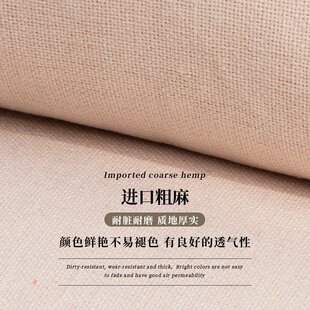 实木布艺单人沙发轻奢高级感小户型客厅椅复古中式家用懒人沙发椅