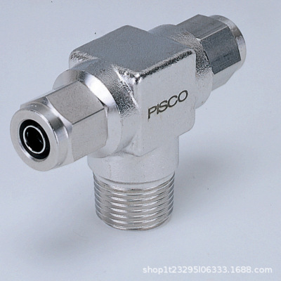 PISCO不锈钢压合接头三通歧管NSB1075-02NSB1075-03NSB1075-04