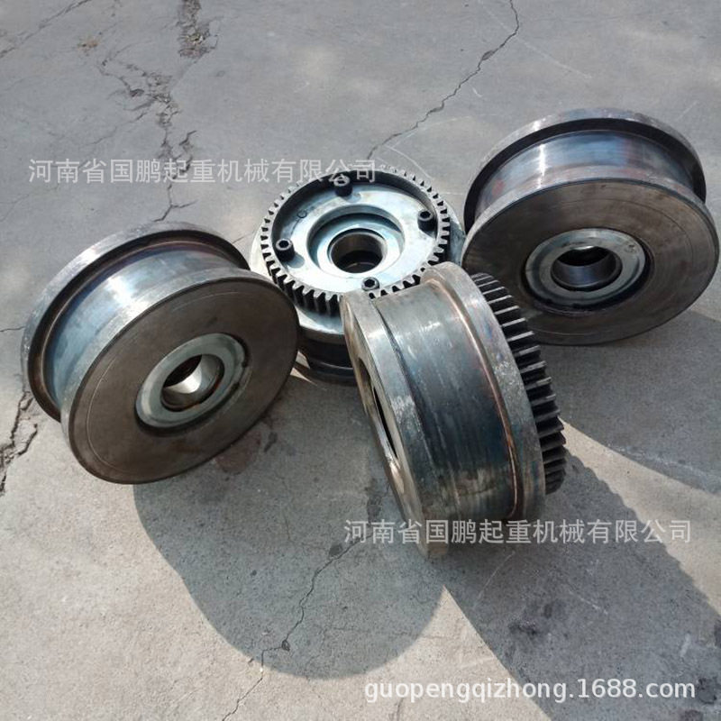 现货LD300起重机车轮电动单梁端梁行走轮龙门吊LD400行车行走轮