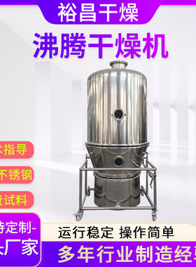 藕粉用沸腾制粒干燥机 FL-5-300型可溶品造粒沸腾包衣制粒机
