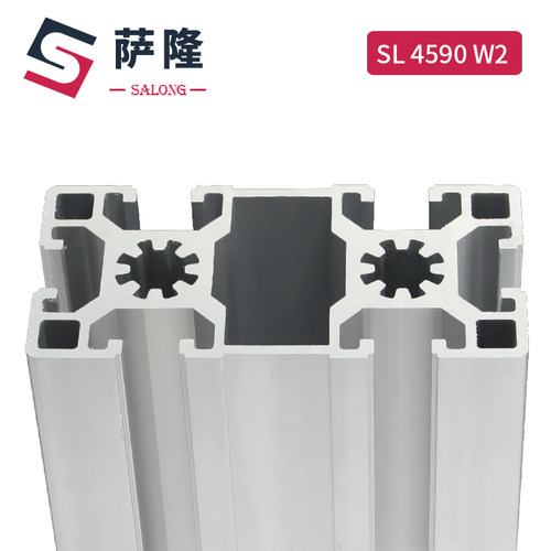 萨隆工业铝型材 欧标4590包装设备铝材 45*90欧标框架机械铝合金
