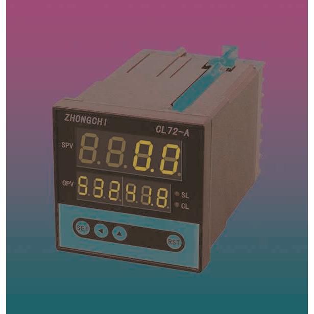 厂价供应CL72-A双功能线速度累计长度同时显示智能计数计米控制器