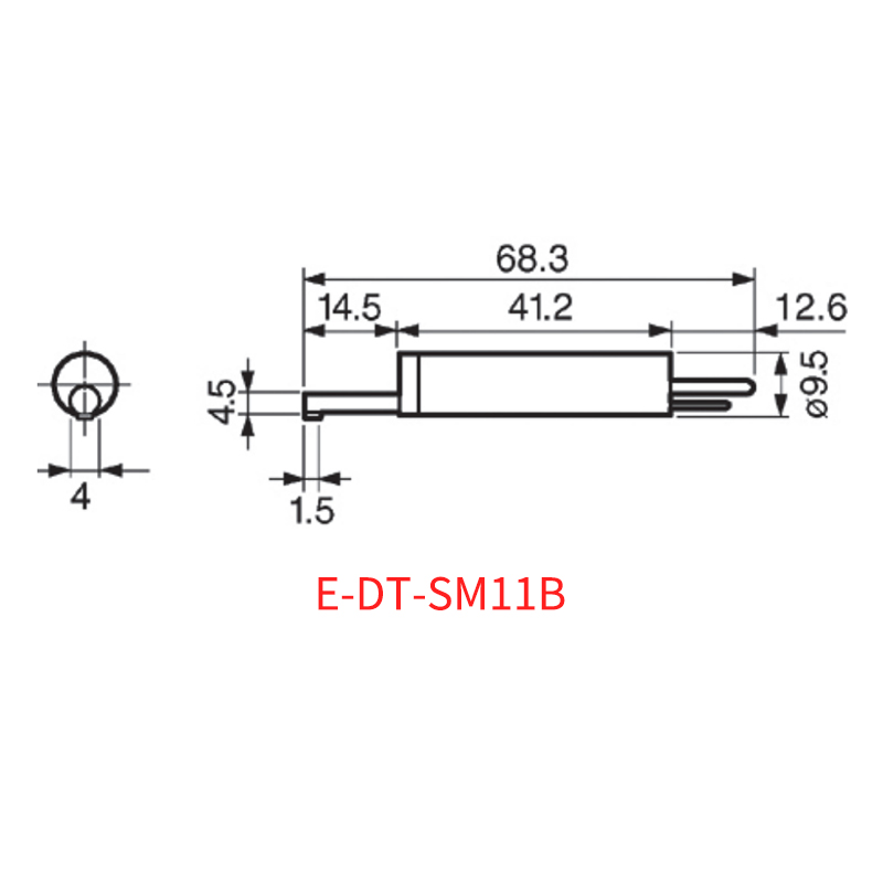 日本原装ACCRETECH东京精密粗糙度仪测探针轮廓测针E-DT-SM11B