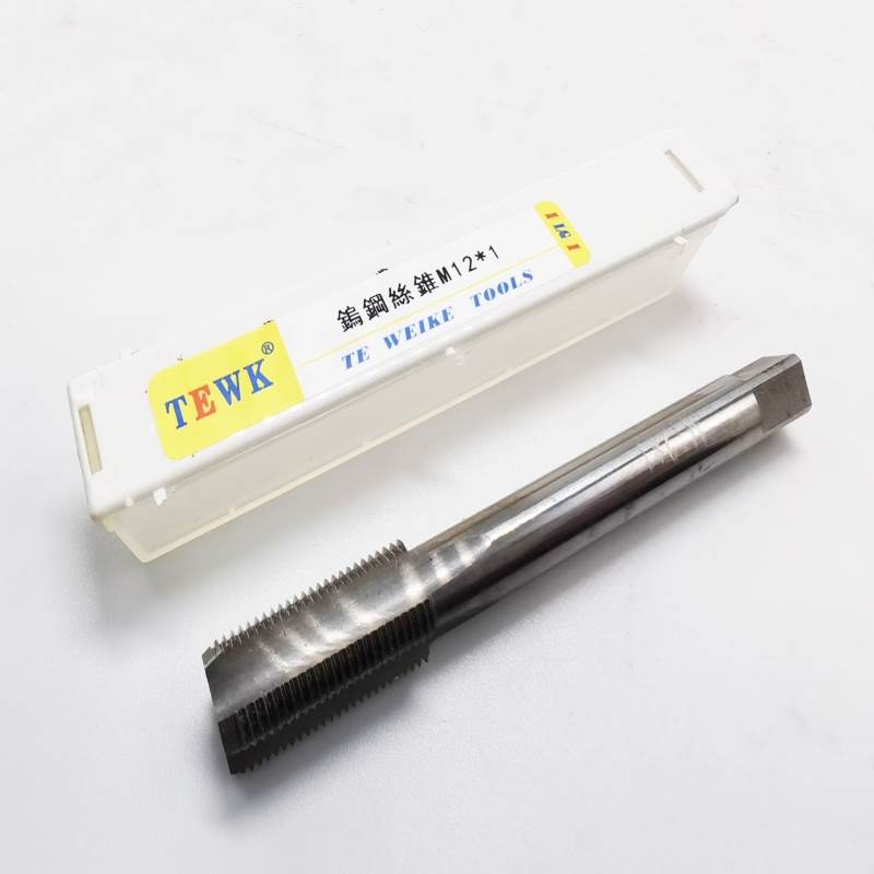 TEWK  钨钢丝锥  整体硬质合金丝锥机用 M3-M12 *1细牙粗牙齐全
