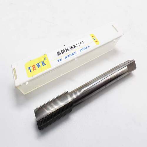 TEWK  钨钢丝锥  整体硬质合金丝锥机用 M3-M12 *1细牙粗牙齐全