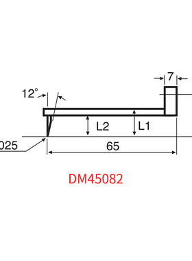 日本ACCRETECH东京精密 粗糙度轮廓仪专用测针DM45082 DM45084