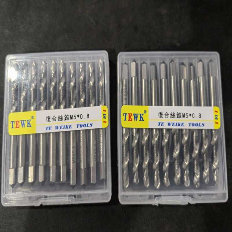 TEWK 复合丝锥   高速钢钻头加丝锥一体成型 M4 M5 M6 M8