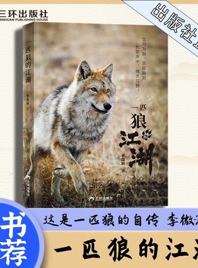 一匹狼的江湖 李微漪 重返狼群作者新作 图文动物生态人性之书给人与爱新年礼物 一部狼的自传软精装裸脊