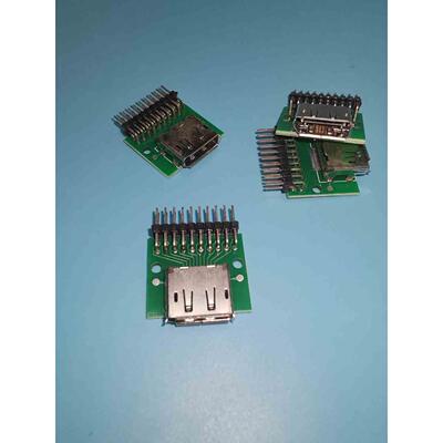 DP排针测试母座板，大DP母座板，DP治具板 Display port母座测试