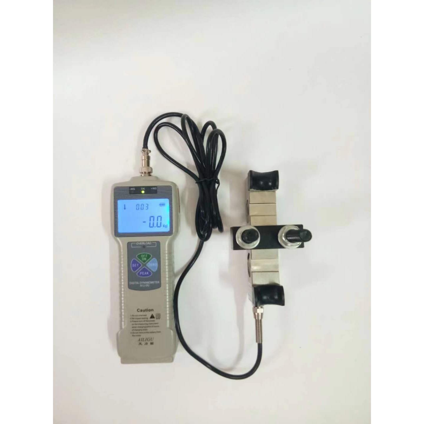 艾力固电梯钢丝绳线材张力计A1 A2仪器张紧力绳索检测仪电梯资质