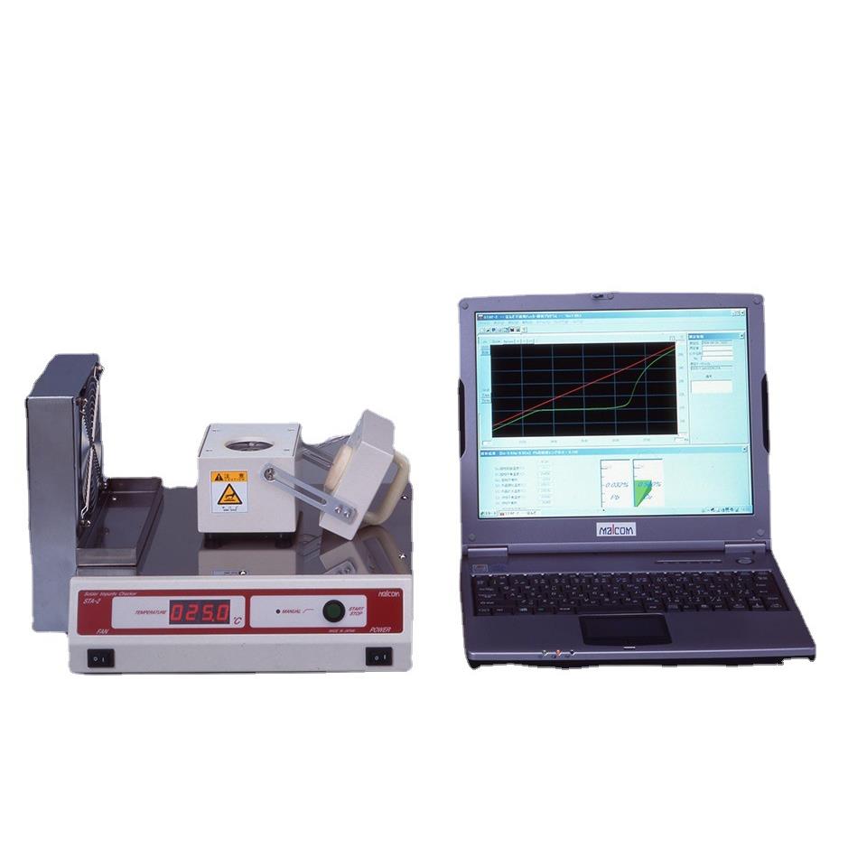 Malcom原装焊锡不纯物检测器STA-2锡膏杂质测试仪sta2测试Pb Cu