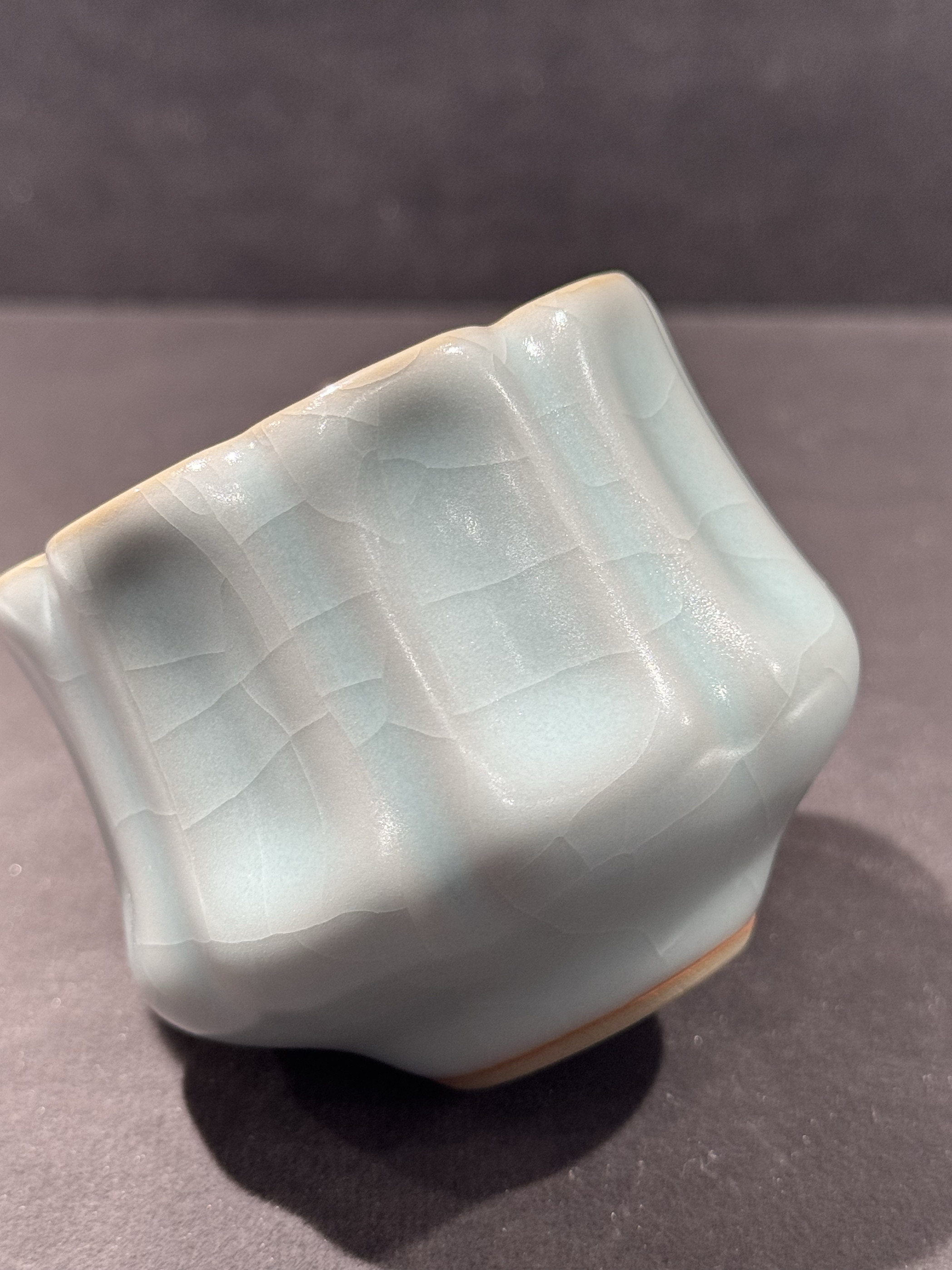 政宗粉青茶杯汝窑茶具