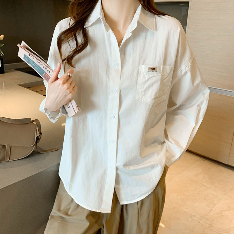 衬衣衬衫女长袖秋装新款通勤上衣