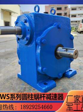 阿基米德圆柱蜗轮蜗杆减速器变速机WD120/WS120-9.67-11.67-13.67