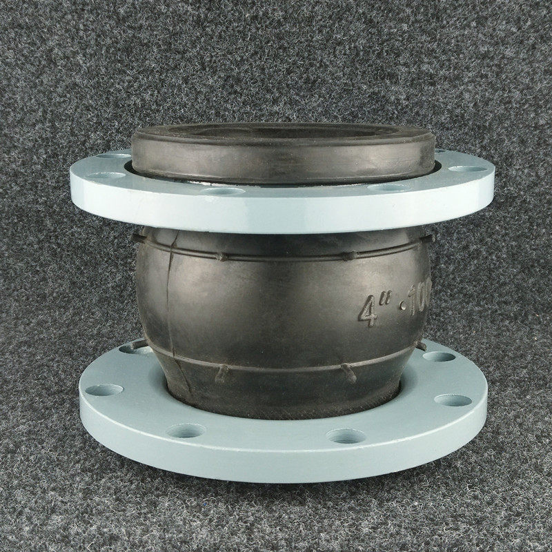 KXT可曲挠法兰橡胶软接头水泵管道软连接避震喉4寸DN50 65 80 100