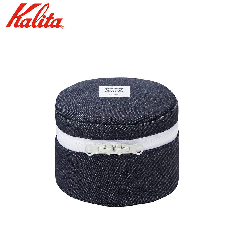 日本Kalita 滤纸收纳包 蛋糕扇形滤纸手冲咖啡器具布制滤杯收纳袋