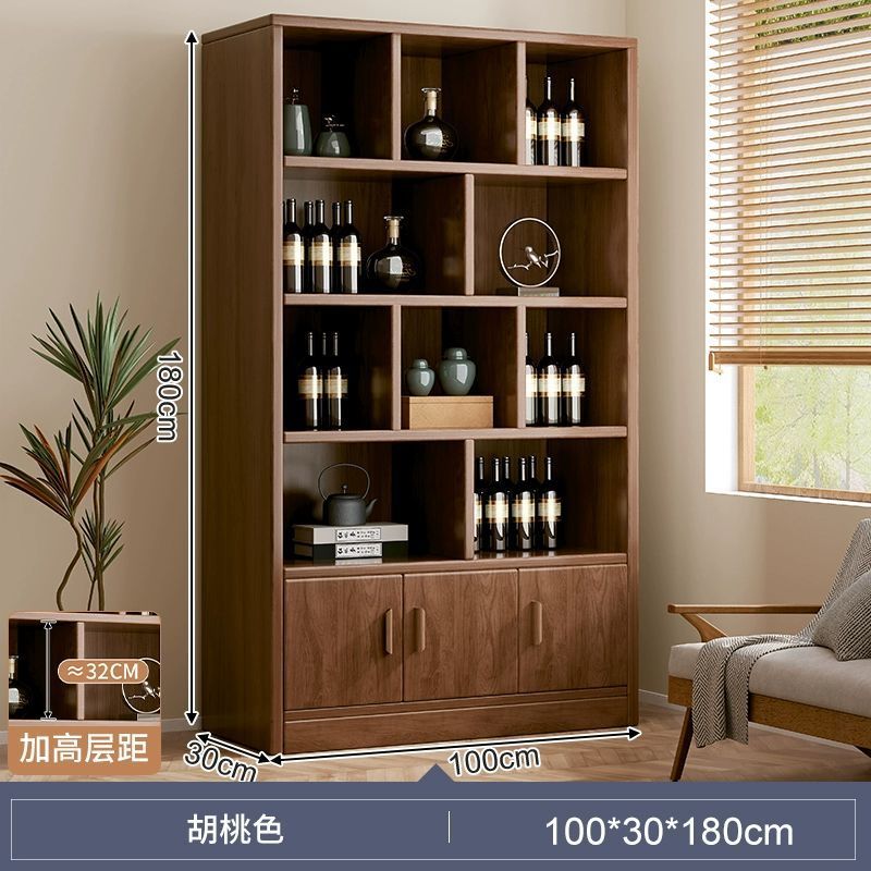 实木酒柜简约靠墙隔断展示柜