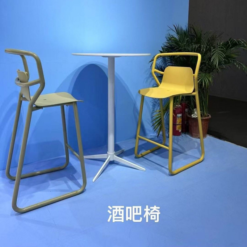 【析冠家具厂】户外商用椅创意家用塑料椅子餐桌椅咖啡椅外贸出口