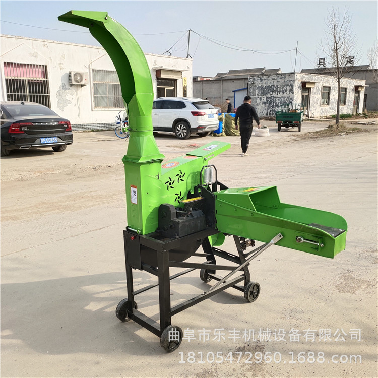 秸秆铡草机 家用养殖饲料粉碎铡草揉丝机 养殖场用铡草揉丝机