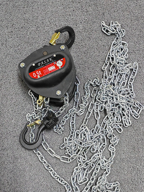 0.5吨迷你手拉葫芦家用型吊链倒链小拉链吊葫芦500KG起重工具吊机