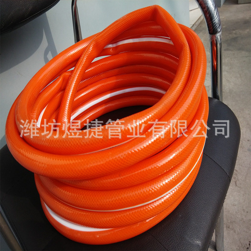 pvc不透明纤维增强网纹软管 蛇皮管内径20mm加厚抗冻耐老化软管