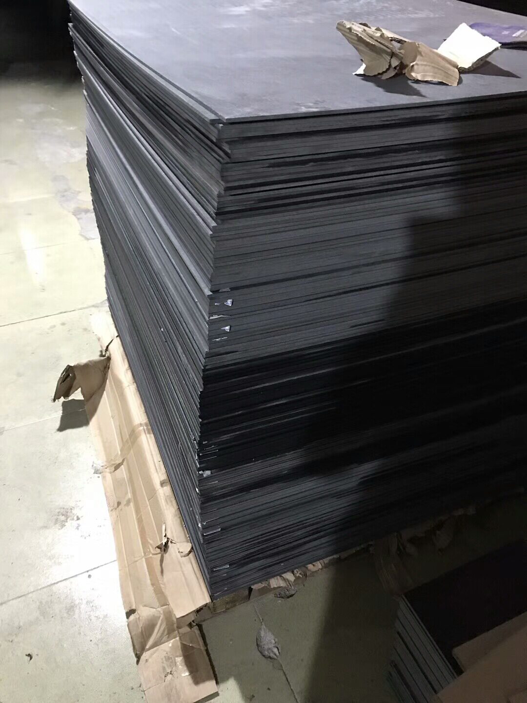 黑色进口绝缘碳纤维南京合成石 黑色碳纤维CDM板 8mm 6mm合成石板