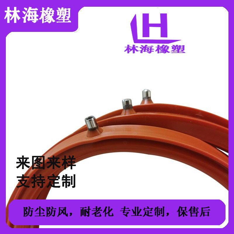 厂家供应硅胶充气密封条密封圈O型耐温充气囊膨胀硅胶充气密封圈