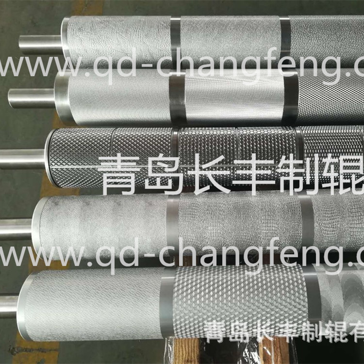 生产厂家直供网纹磨砂皮革地板压花辊 压花辊 地板辊