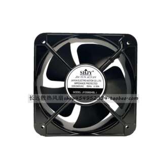 原装SHJY上海甲云JY20060HBL2220V-240V0.35A轴流散热风扇20060
