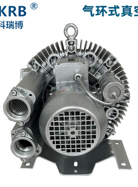 小型电镀池鼓泡曝气用4RB气环式真空泵 吹水高压鼓风机真空泵