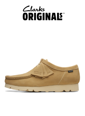 Clarks其乐Originals WALLABEE男鞋复古防滑耐磨防泼水袋鼠鞋