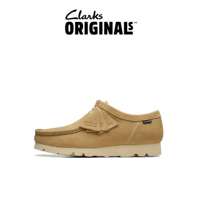 Clarks其乐Originals WALLABEE男鞋复古防滑耐磨防泼水袋鼠鞋