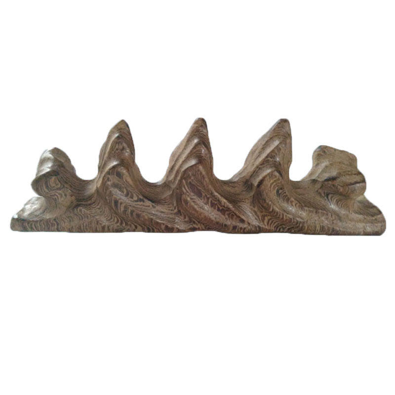 红木雕刻工艺品毛笔搁五指山笔山笔架文房四 公礼品 特价