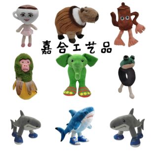 sahur 鲨鱼山海经恶搞毛绒玩具娃娃公仔 tung 跨境热卖